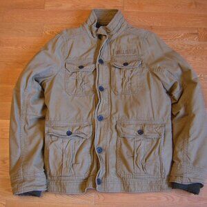 New without Tag 100% authentic Hollister Men 3-in-1 Military Jacket in sz XL